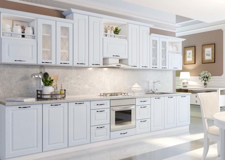 Кухня Грейвуд Арктик SV-Мебель