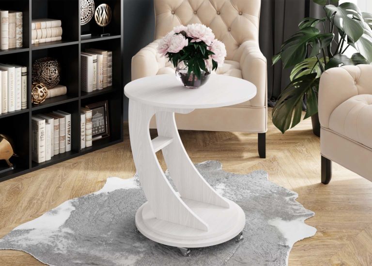 Журнальный стол №9 Ясень Анкор светлый SV-Мебель