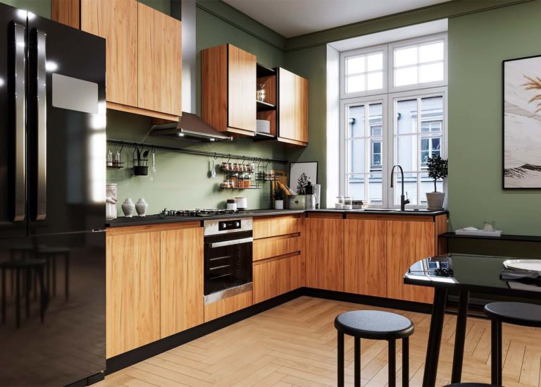 Кухня Соната Дуб Золотой SV-мебель