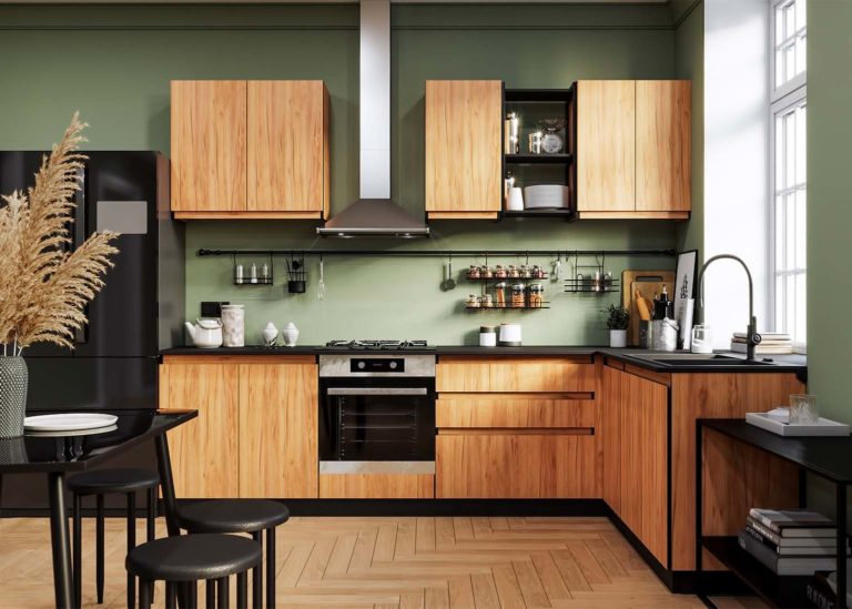 Модульная кухня «Соната» Дуб Золотой SV-мебель