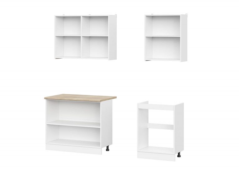 Кухня «КГ 6» Белая 1600 мм