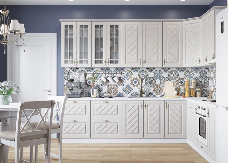 Модульная Кухня Гранд МДФ Белая ДСВ Парк Мебели