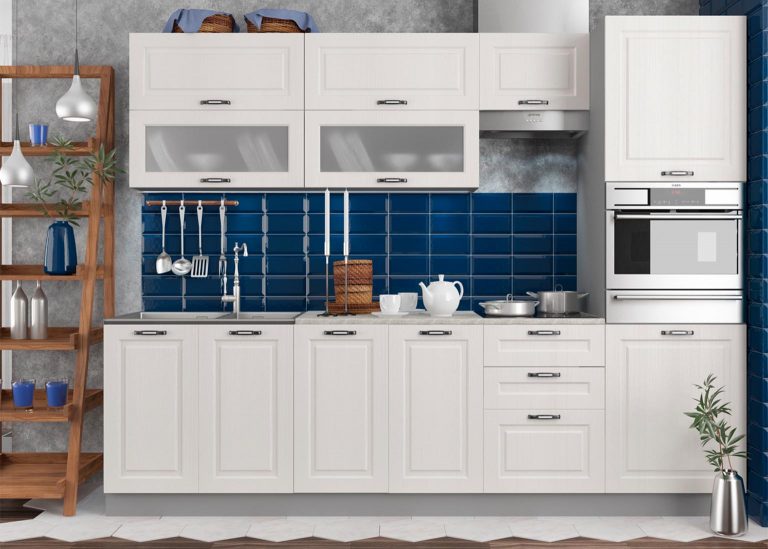 Модульная Кухня Капри МДФ Липа белая ДСВ Парк Мебели