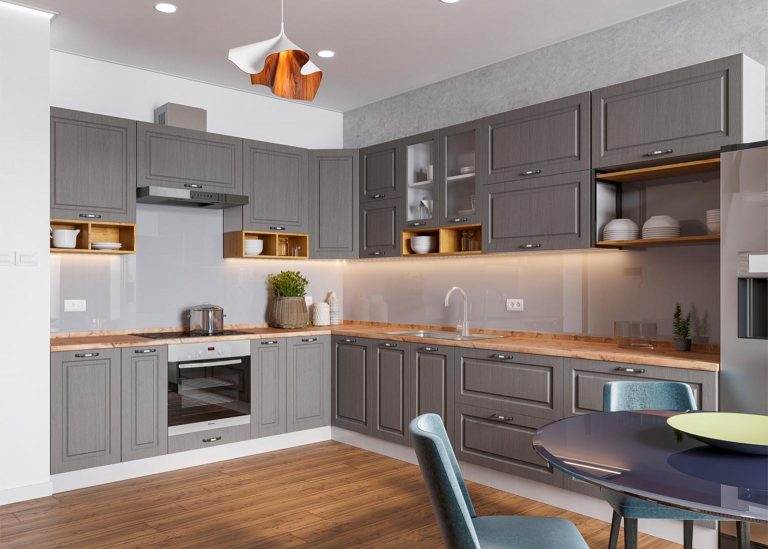 Модульная Кухня Капри МДФ Липа пепел ДСВ Парк Мебели