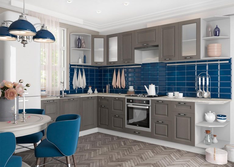 Модульная Кухня Капри МДФ Липа пепел ДСВ Парк Мебели