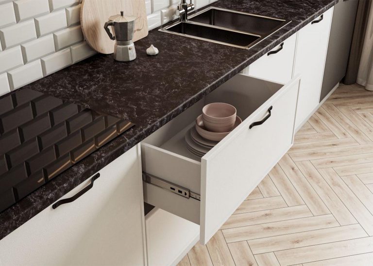 Модульная Кухня Марта МДФ Белый скин ДСВ Парк Мебели