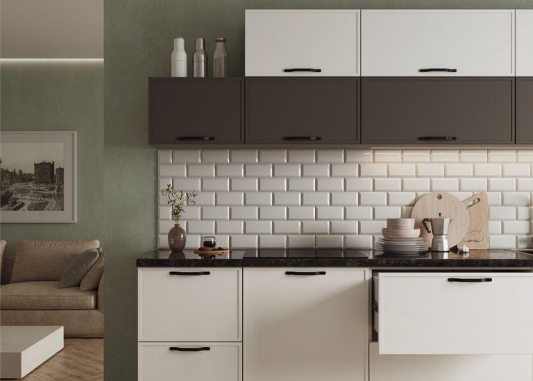 Модульная Кухня Марта МДФ Белый скин Графит ДСВ Парк Мебели