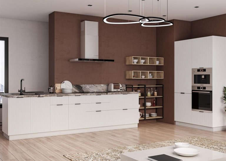 Модульная Кухня Мелисса МДФ Белый скин ДСВ Парк Мебели