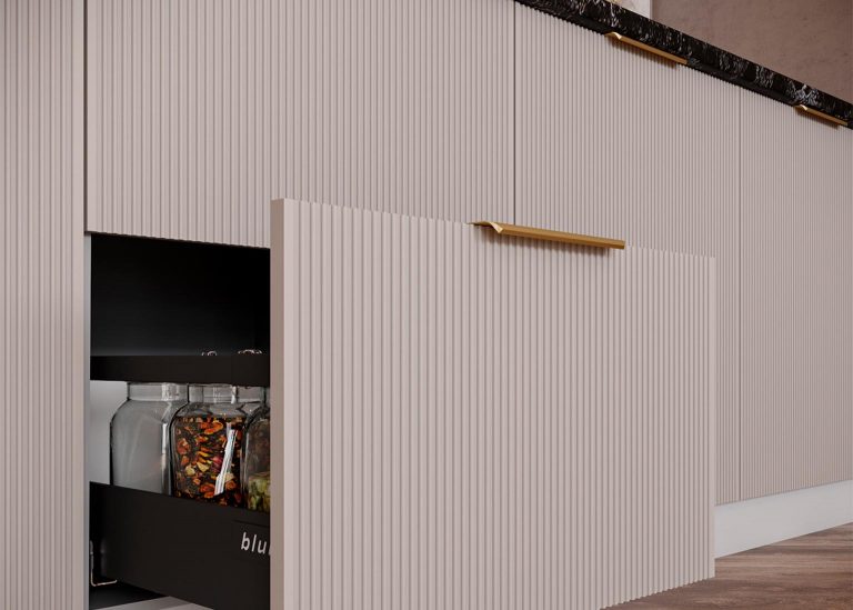 Модульная Кухня Мелисса МДФ Бежевый скин ДСВ Парк Мебели