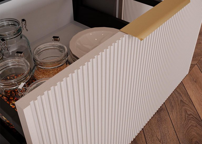 Модульная Кухня Мелисса МДФ Бежевый скин ДСВ Парк Мебели