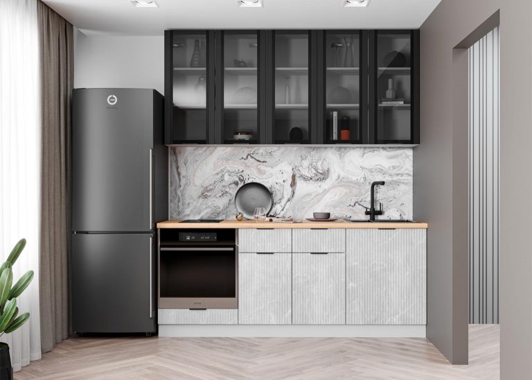 Модульная Кухня Монца МДФ Гранит Маус ДСВ Парк Мебели