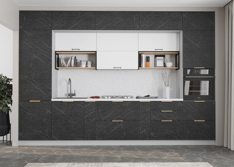 Модульная Кухня Монца МДФ Гранит Оникс ДСВ Парк Мебели