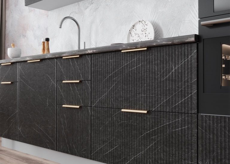 Модульная Кухня Монца МДФ Гранит Оникс ДСВ Парк Мебели