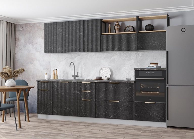 Модульная Кухня Монца МДФ Гранит Оникс ДСВ Парк Мебели