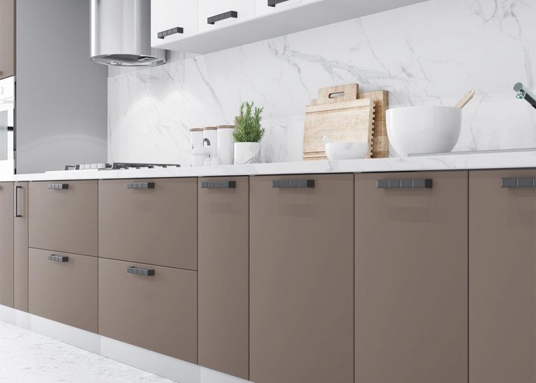 Модульная Кухня Ройс МДФ Грей софт Белый ДСВ Парк Мебели