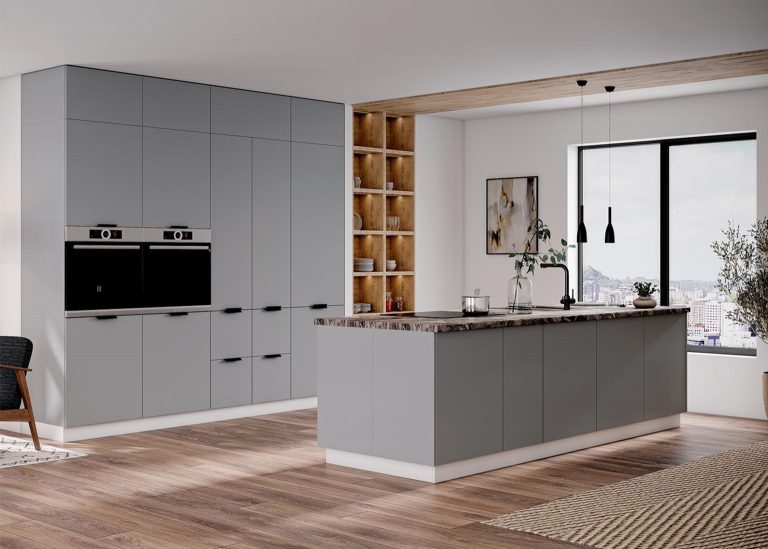 Модульная Кухня Ройс МДФ Маус софт ДСВ Парк Мебели