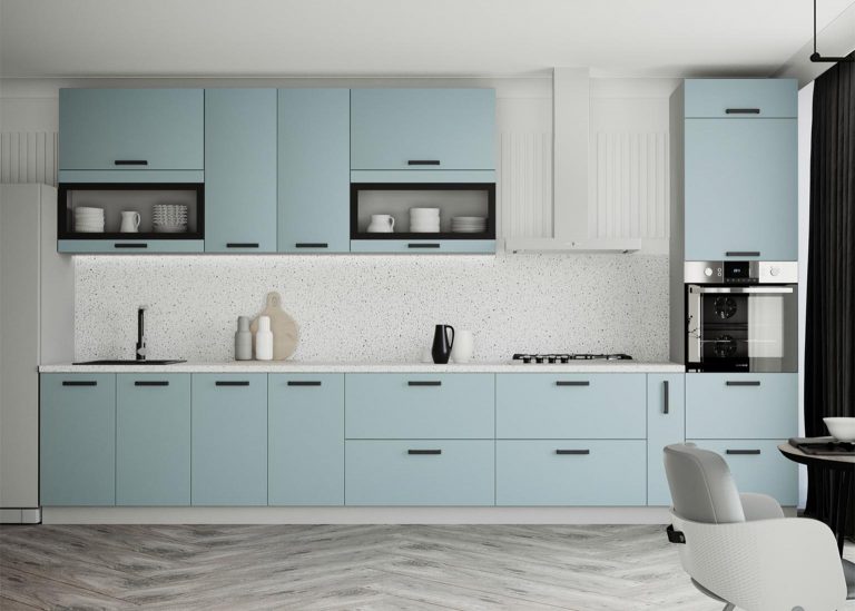 Модульная Кухня Ройс МДФ Нарцисс софт ДСВ Парк Мебели