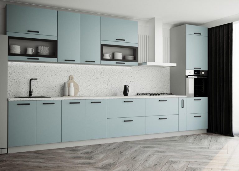 Модульная Кухня Ройс МДФ Нарцисс софт ДСВ Парк Мебели