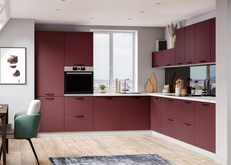 Модульная Кухня Ройс МДФ Вино софт ДСВ Парк Мебели