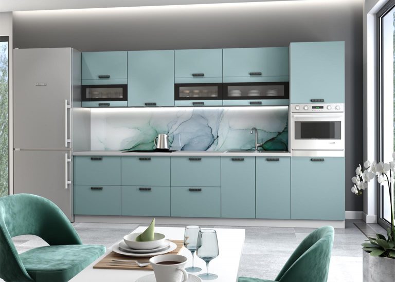 Модульная Кухня Ройс МДФ Нарцисс софт ДСВ Парк Мебели